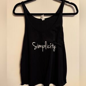 Bella Canvas Black Women's Tank Top